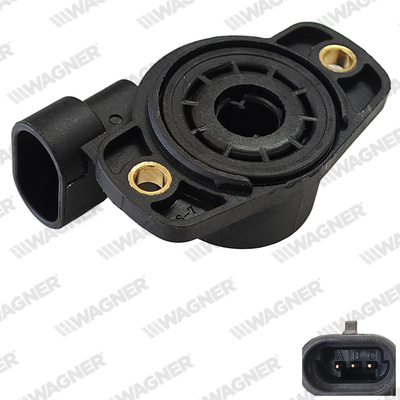 Wagner Sensor, smoorkleppenverstelling THR00001