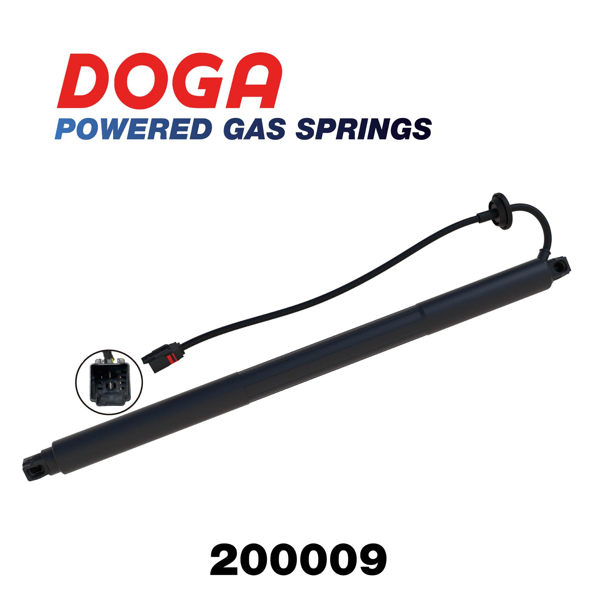 DOGA Elektromotor, achterklep 200009