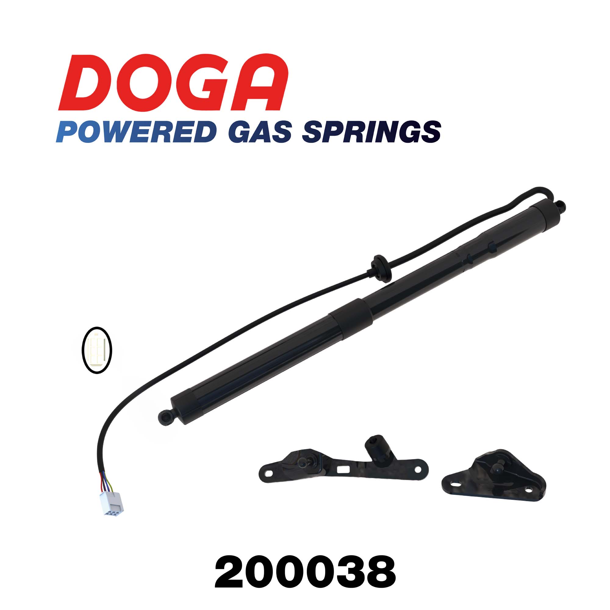 DOGA Elektromotor, achterklep 200038
