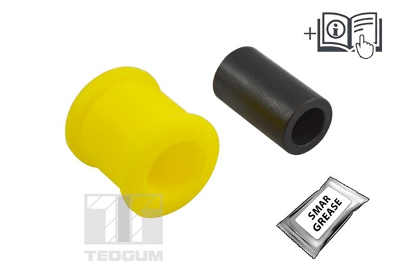 Tedgum Draagarm-/ reactiearm lager TED12079