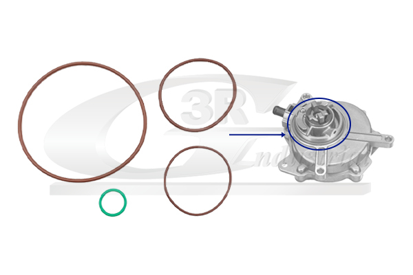 3RG Pakkingset, onderdrukpomp 74706