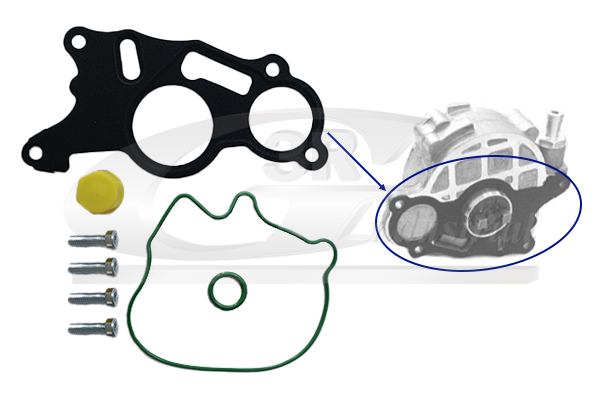 3RG Reparatieset, onderdrukpomp (remsysteem) 74710