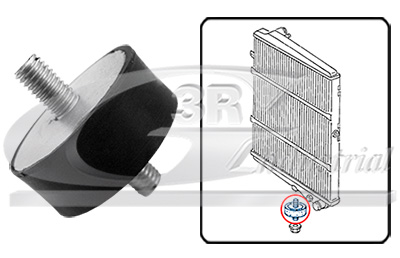 3RG Radiateur ophanging 80701