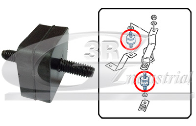 3RG Radiateur ophanging 80703