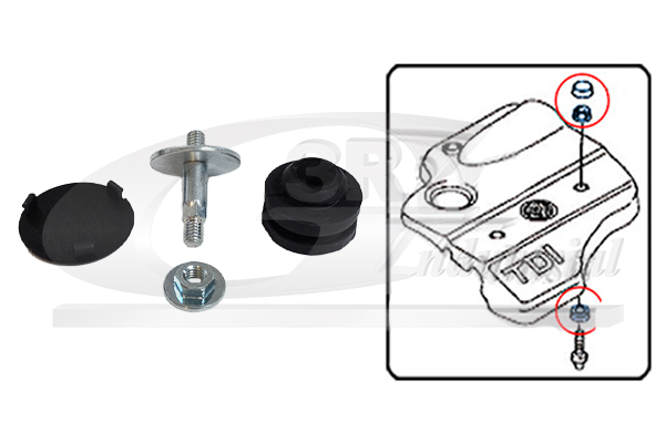 3RG Aanslag, motorafdekking 80778