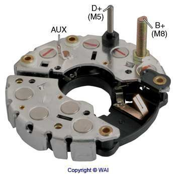 WAI Dynamo gelijkrichter (Diodebrug) IBR354