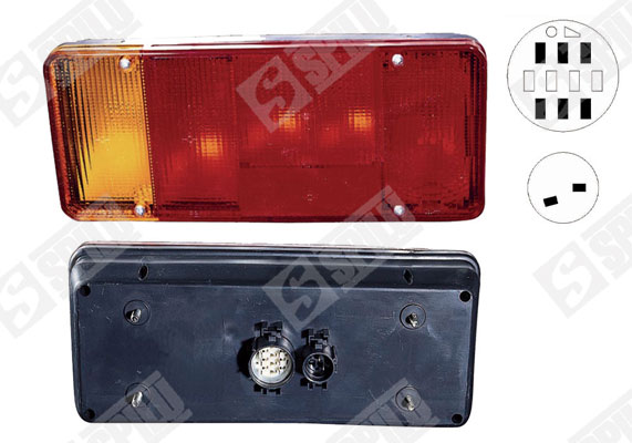 Spilu Achterlicht 490640