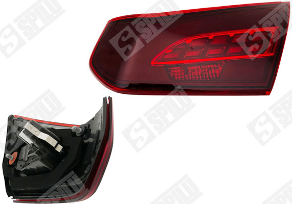 Spilu Mistachterlamp 491449