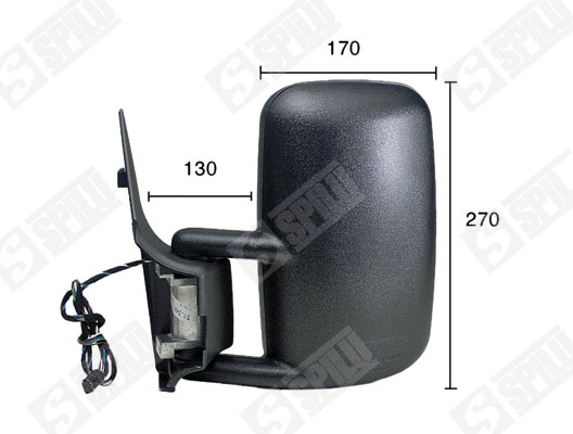 Spilu Buitenspiegel 51870