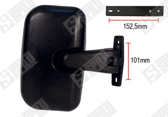 Spilu Extra zijspiegel (vrachtwagen) 61845