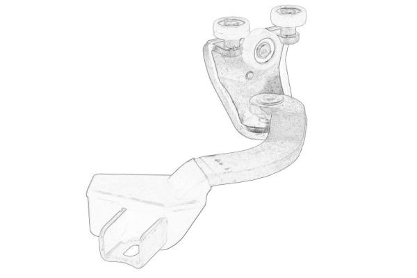 Pacol Rolgeleiding, schuifdeur IVE-DE-006