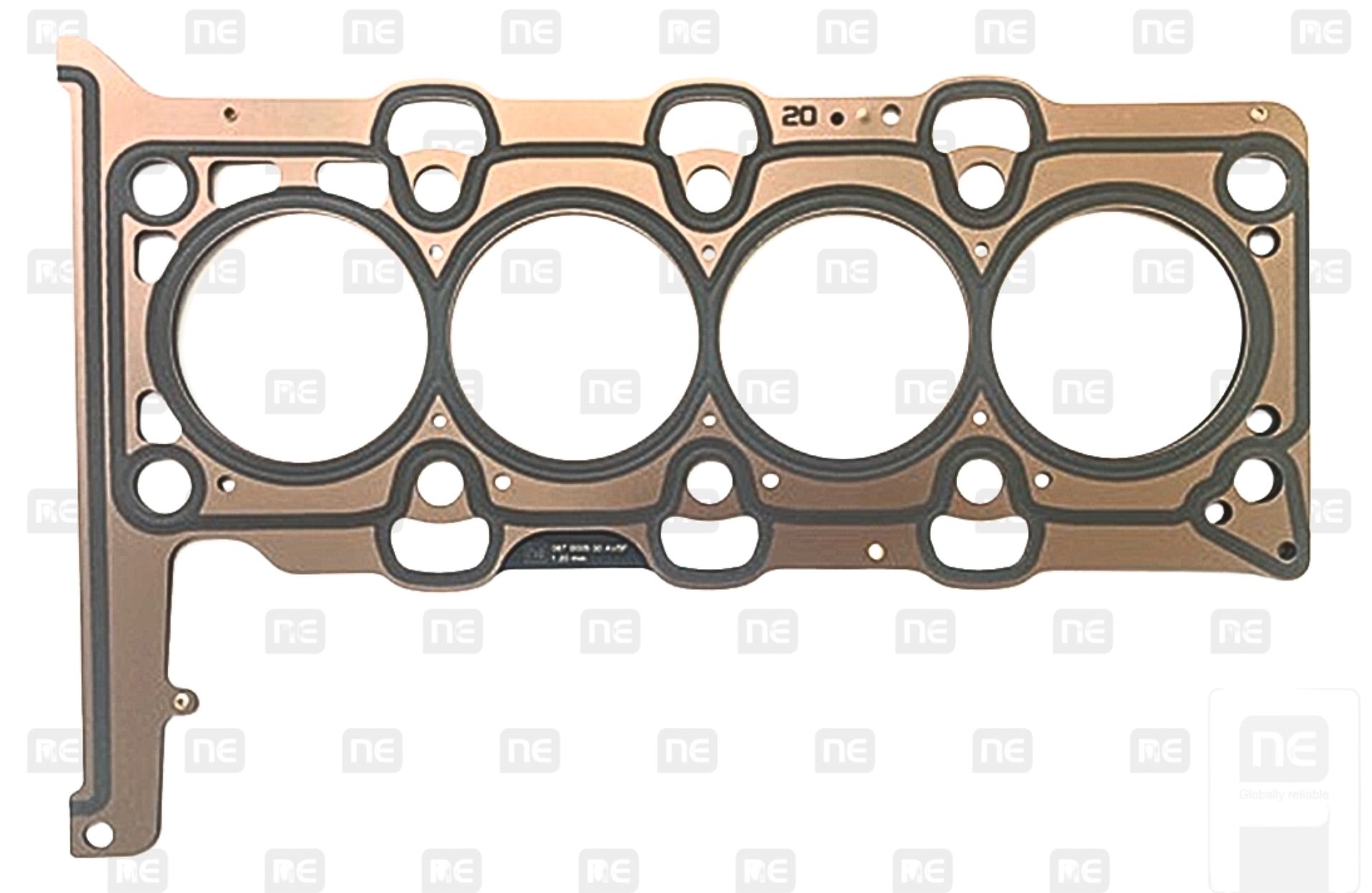 NE Pakking, cilinderkop 200087000500