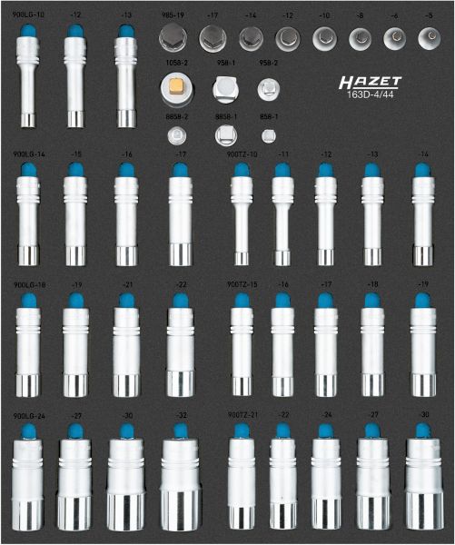 Hazet Steeksleutelset 163D-4/44