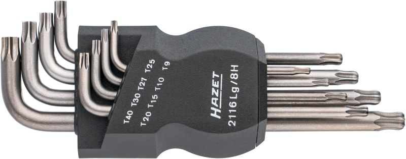 Hazet Haakse schroevendraaierset 2116LG/8H
