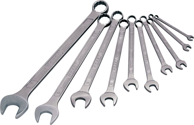 Hazet Set ring- / steeksleutel 600NA/10