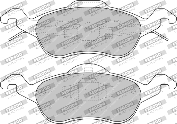 Ferodo Racing Remblokset FCP1318H