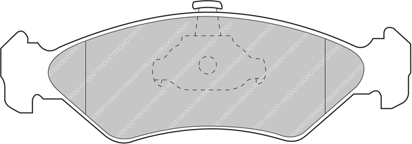 Ferodo Racing Remblokset FCP1082H