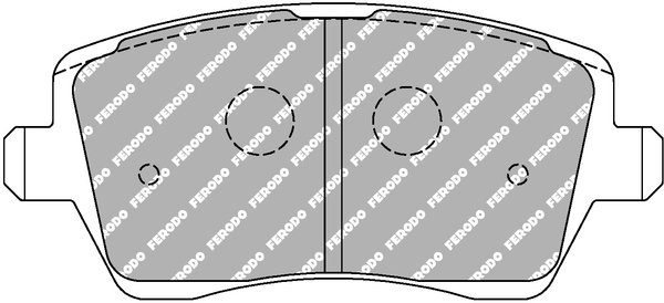 Ferodo Racing Remblokkenset, schijfrem FCP1617G