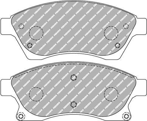 Ferodo Racing Remblokkenset, schijfrem FCP4262H