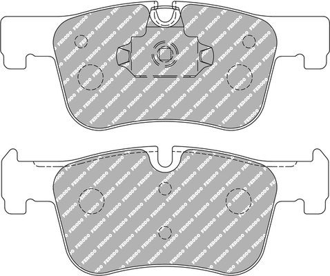 Ferodo Racing Remblokkenset, schijfrem FCP4489H