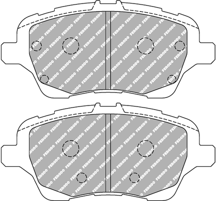 Ferodo Racing Remblokset FCP4612H