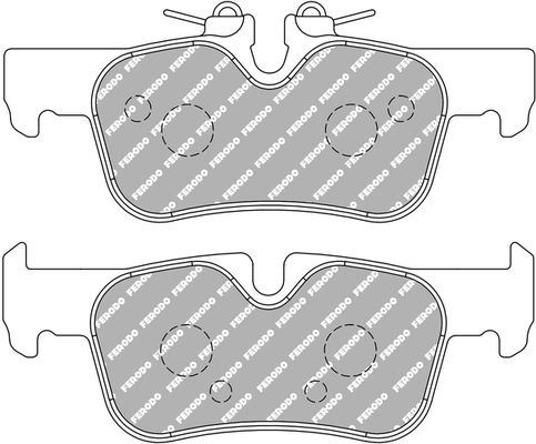 Ferodo Racing Remblokkenset, schijfrem FCP4954H