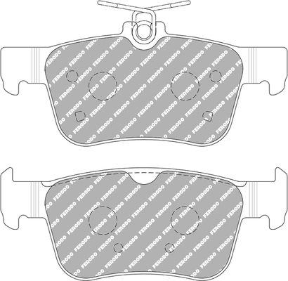 Ferodo Racing Remblokkenset, schijfrem FCP5086W