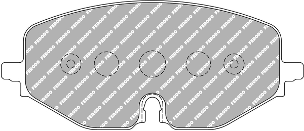 Ferodo Racing Remblokkenset, schijfrem FCP5194H