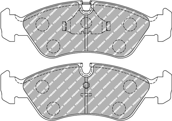 Ferodo Racing Remblokset FCP584R