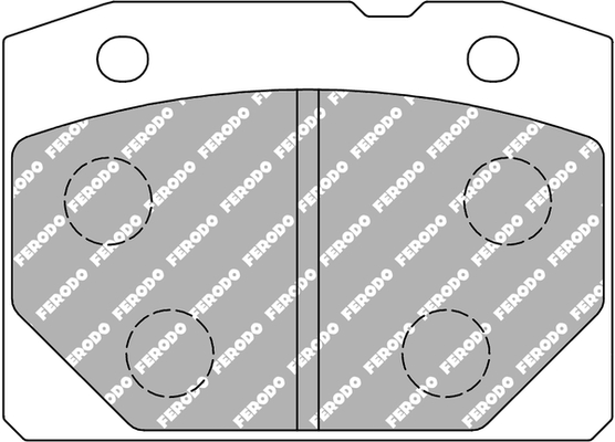 Ferodo Racing Remblokkenset, schijfrem FCP96Z