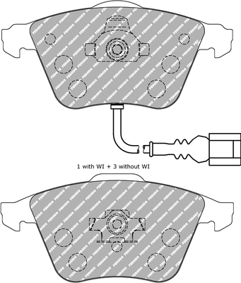 Ferodo Racing Remblokset FDS1765