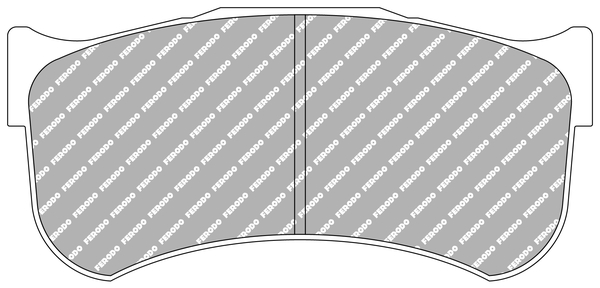Ferodo Racing Remblokkenset, schijfrem FRP3128GB