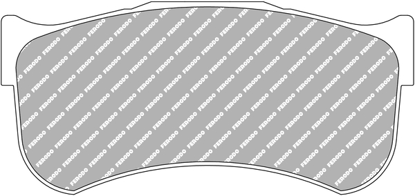 Ferodo Racing Remblokkenset, schijfrem FRP3153GB