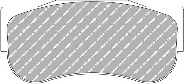 Ferodo Racing Remblokkenset, schijfrem FRP3155GB