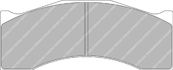 Ferodo Racing Remblokkenset, schijfrem FRP3157G