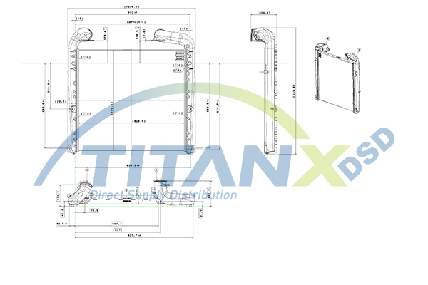 Titanx Interkoeler IX149002