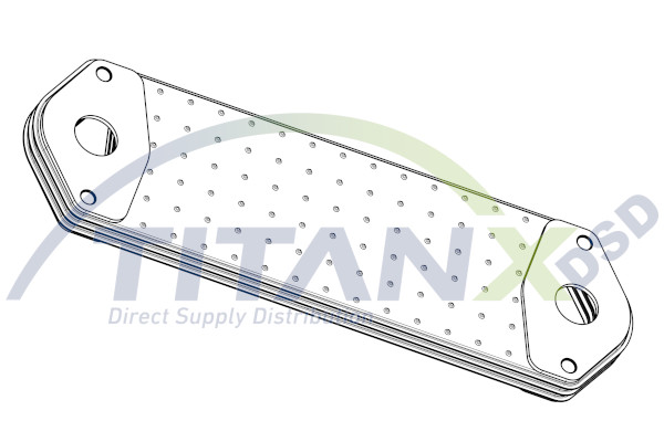 Titanx Oliekoeler motorolie OX149005