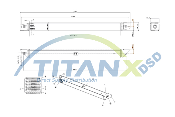 Titanx Oliekoeler motorolie OX609003