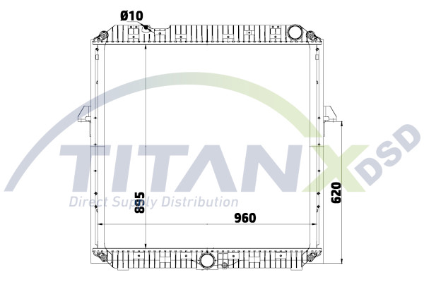 Titanx Radiateur RX119020
