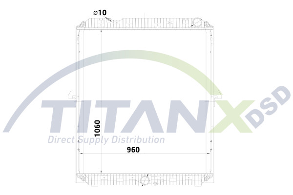 Titanx Radiateur RX119024
