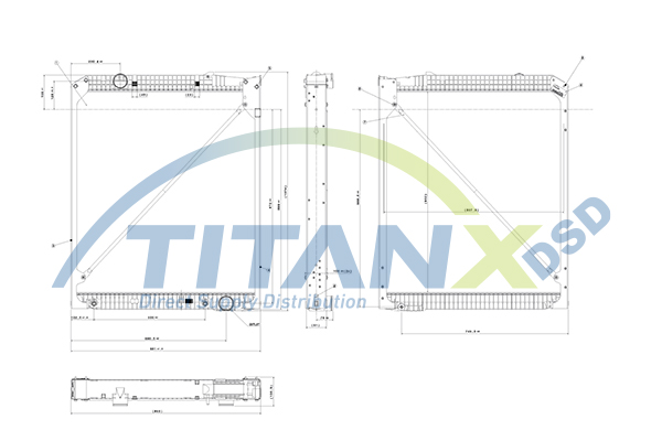 Titanx Radiateur RX119003