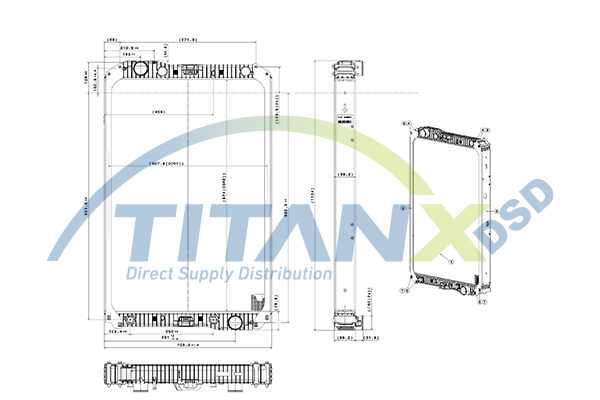 Titanx Radiateur RX119009