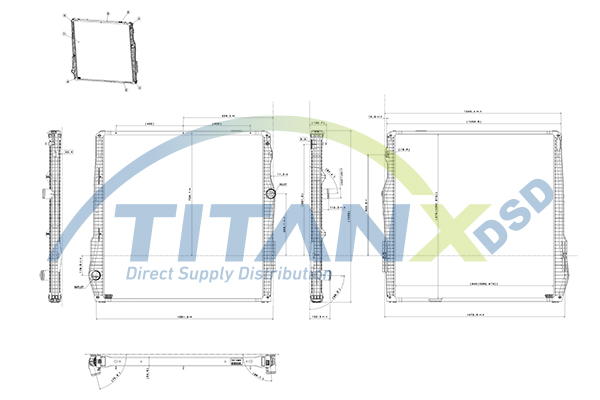 Titanx Radiateur RX149004