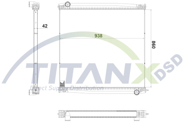 Titanx Radiateur RX149009