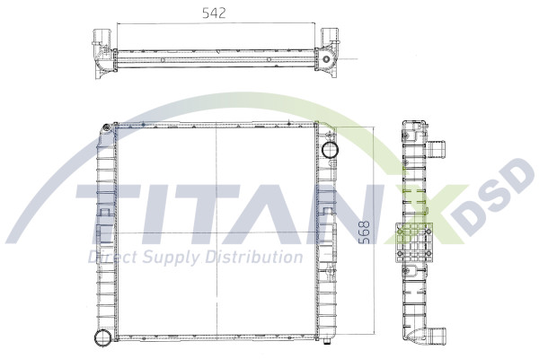 Titanx Radiateur RX159002