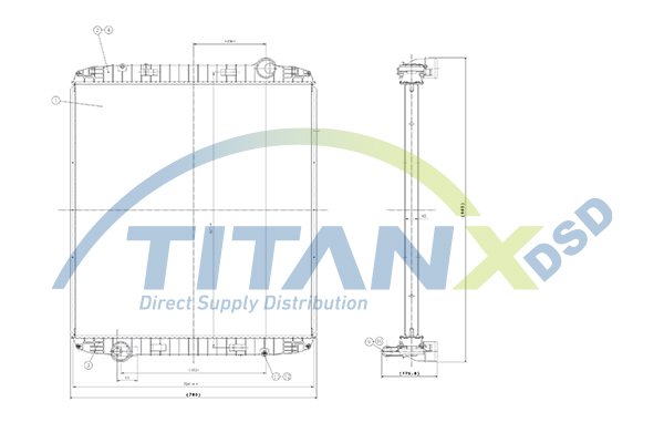 Titanx Radiateur RX159025