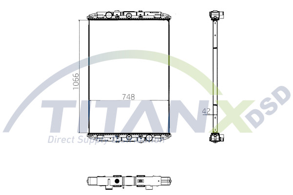 Titanx Radiateur RX179003