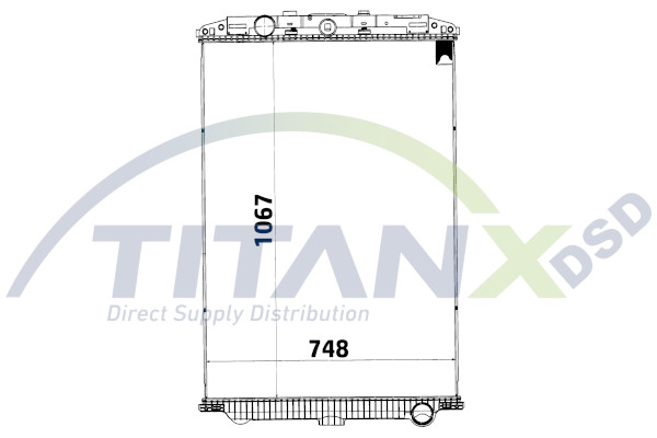 Titanx Radiateur RX179004