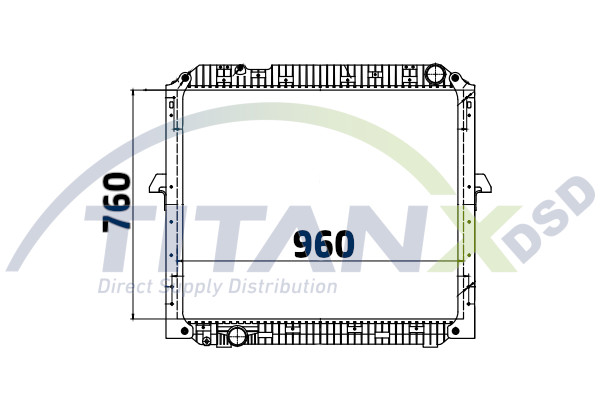 Titanx Radiateur RX119026