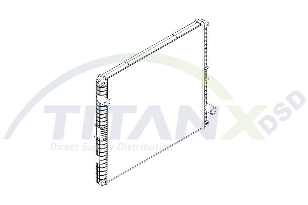 Titanx Radiateur RX609008